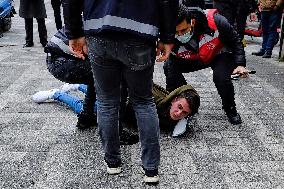 Violent police response to Bogazici University protest - Istanbul