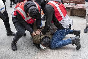 Violent police response to Bogazici University protest - Istanbul