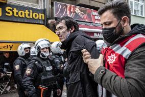 Violent police response to Bogazici University protest - Istanbul