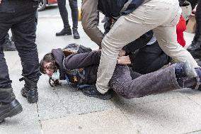 Violent police response to Bogazici University protest - Istanbul