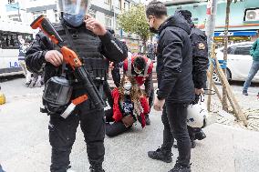 Violent police response to Bogazici University protest - Istanbul