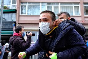 Violent police response to Bogazici University protest - Istanbul