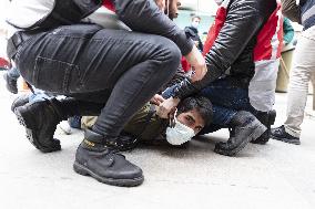 Police terror at Bogazici students protest - Istanbul