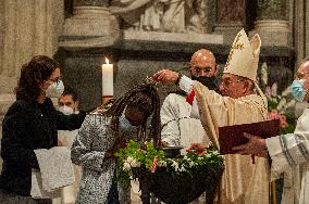Easter Eve Mass in Rome