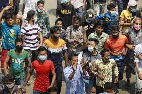Protest against lockdown - Dhaka