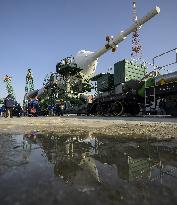 Expedition 65 Soyuz Rollout - Kazakhstan
