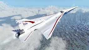 NASA SuperSonic Low Boom Airplane Concept