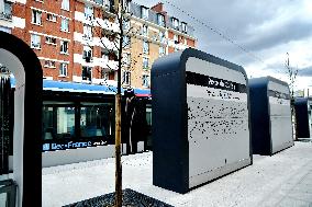 Testing Of New Line 9 Of The Tramway - Paris