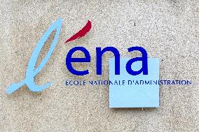 Emmanuel Macron Announced The Closure Of The ENA - Strasbourg