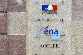 Emmanuel Macron Announced The Closure Of The ENA - Strasbourg