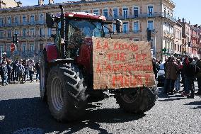 Demonstration Of Farmers Against The 2023 CAP - Toulouse