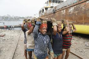 Dockyard in Bangladesh