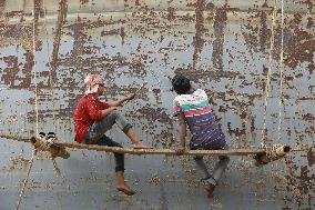 Dockyard in Bangladesh