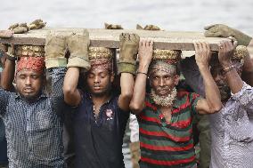 Dockyard in Bangladesh