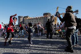 Show business workers continues Friday Protest - Naples