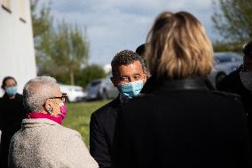 Gerald Darmanin Visit To Rennes