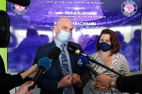 Jean-Michel Blanquer and Roxana Maracineanu visit Toulouse