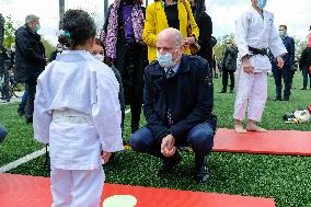 Jean-Michel Blanquer and Roxana Maracineanu visit Toulouse