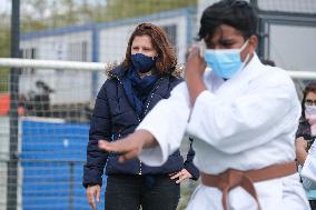 Jean-Michel Blanquer and Roxana Maracineanu visit Toulouse