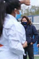 Jean-Michel Blanquer and Roxana Maracineanu visit Toulouse