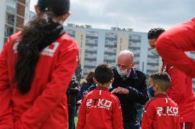Jean-Michel Blanquer and Roxana Maracineanu visit Toulouse