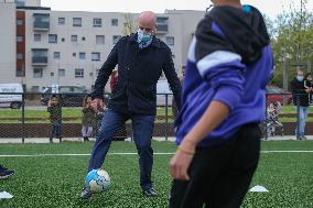 Jean-Michel Blanquer and Roxana Maracineanu visit Toulouse