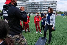 Jean-Michel Blanquer and Roxana Maracineanu visit Toulouse