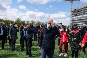 Jean-Michel Blanquer and Roxana Maracineanu visit Toulouse