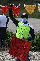 Restaurateurs protest in Rome