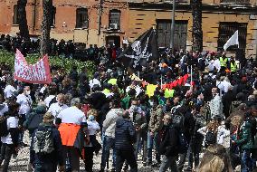 Restaurateurs protest in Rome