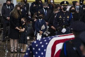 Tribute to Fallen Capitol Police Officer - Washington