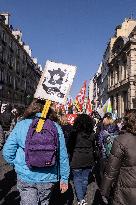 Functionaries Protest in Paris