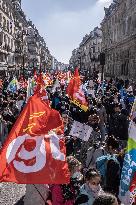 Functionaries Protest in Paris