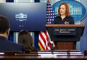 White House Press Secretary Jen Psaki Holds Briefing