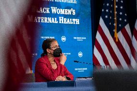 Vice President Kamala Harris Holds Roundtable on Black Maternal Health