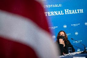 Vice President Kamala Harris Holds Roundtable on Black Maternal Health