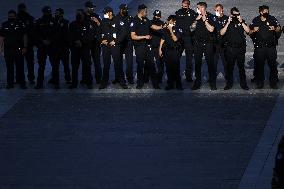 Police Officer William Evans honored In US Capitol - Washington