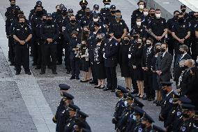 Police Officer William Evans honored In US Capitol - Washington