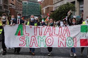 Alitalia Workers Demonstration - Rome