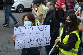 Alitalia Workers Demonstration - Rome