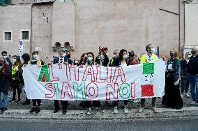 Alitalia Workers Demonstration - Rome