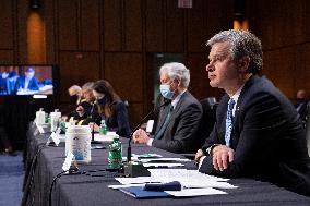 Senate Select Committee On Intelligence Hearing About Worldwide Threats