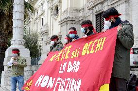 Protest Of Students Agaisnt The DAD - Rome