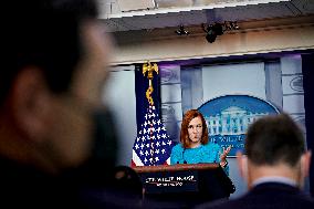 White House Press Secretary Jen Psaki Holds Briefing