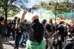 Demonstration Against The Unemployment Insurance Reform - Lille