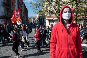 Demonstration Against The Unemployment Insurance Reform - Lille