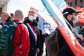 Demonstration Against The Unemployment Insurance Reform - Lille