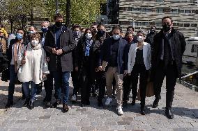 Meeting Of The Left-Wing Parties - Paris