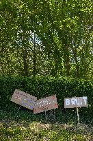 Protest against the Castres-Toulouse motorway project - Teulat