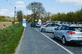 Protest against the Castres-Toulouse motorway project - Teulat